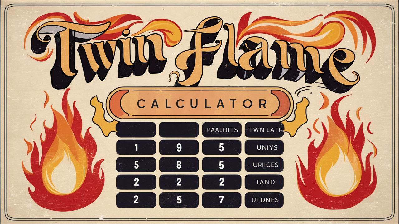 Twin Flame Calculator