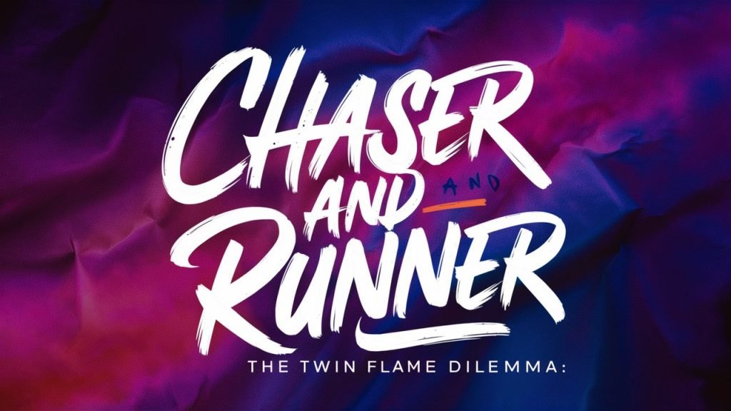 Chaser and Runner The Twin Flame Dilemma