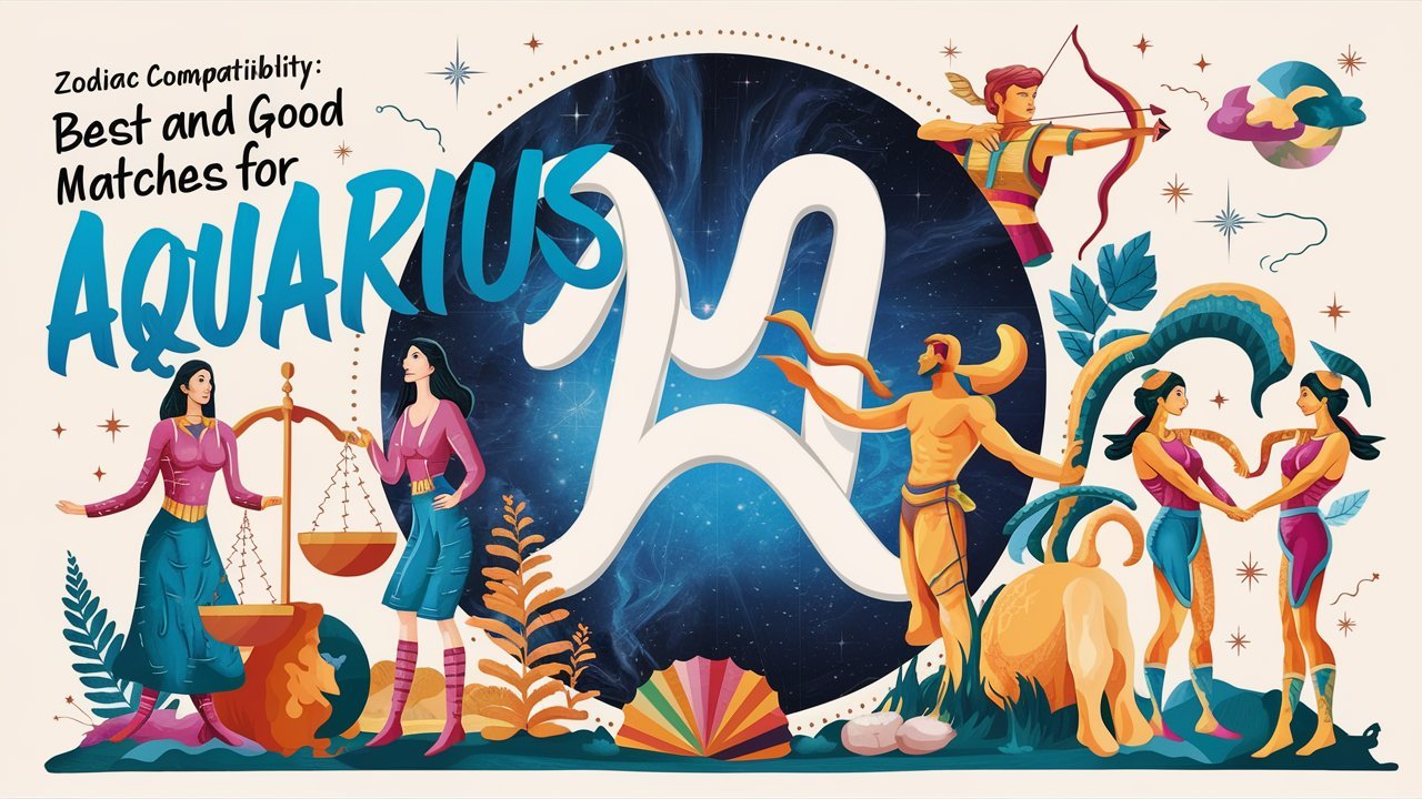 Zodiac Compatibility: Best and Good Matches for Aquarius