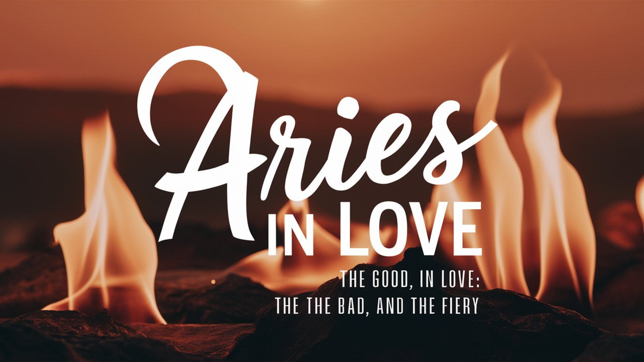 Aries in Love: The Good, The Bad, and The Fiery
