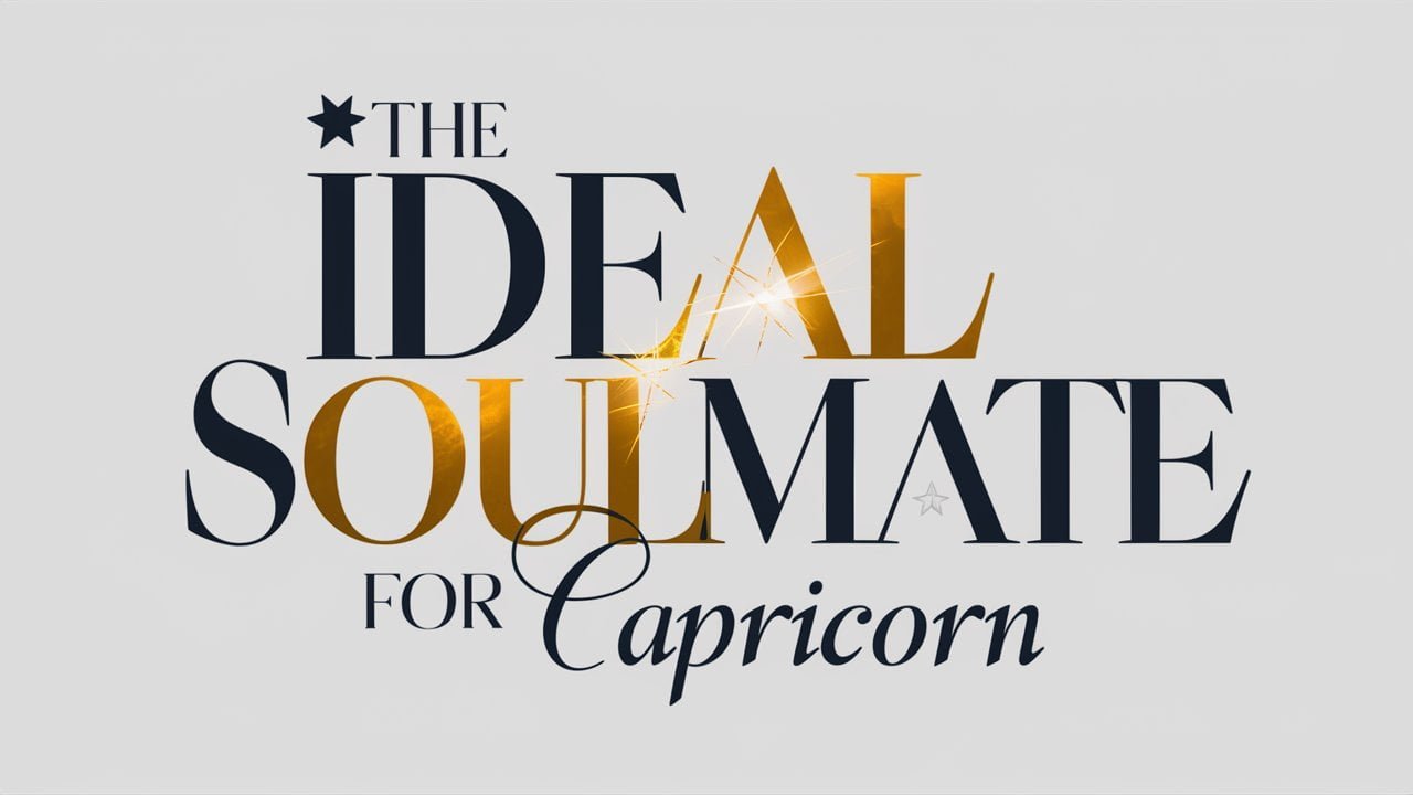 The Ideal Soulmate for Capricorn