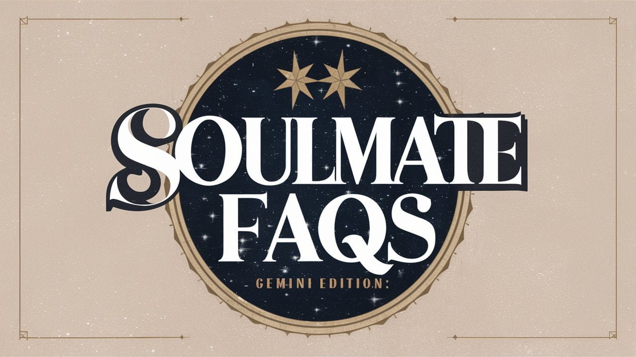 Soulmate FAQs: Gemini Edition