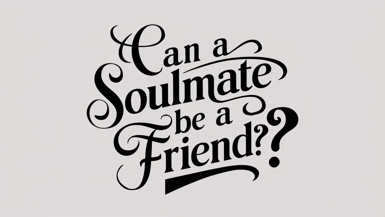 Can a Soulmate Be a Friend?