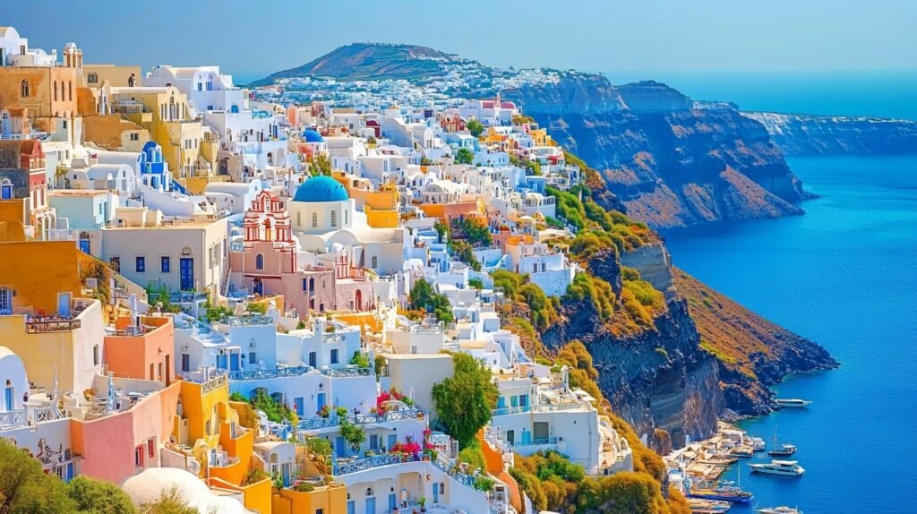 Santorini, Greece - Romance in the Colors of the Mediterranean