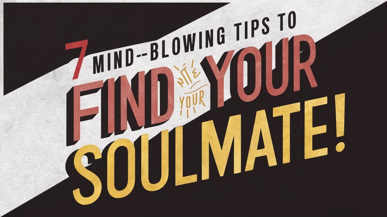 7 Mind-Blowing Tips to Find Your Soulmate